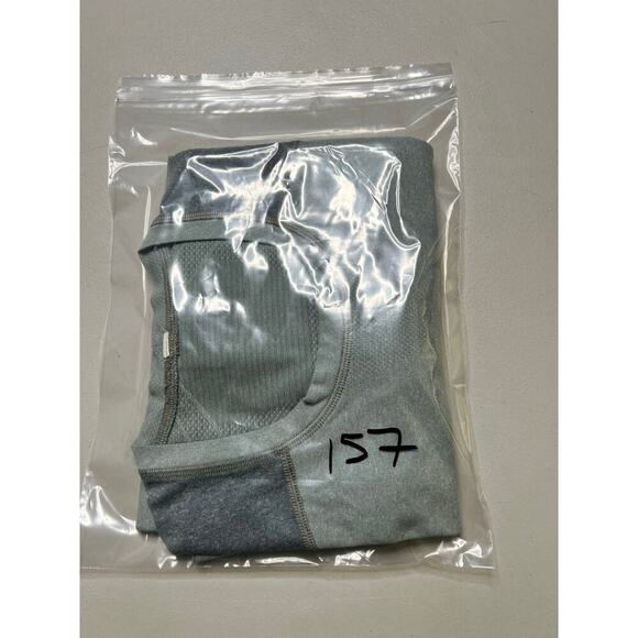 Lululemon Men's Gray Two Tone Raglan Sleeve SS Activewear T-Shirt - XL - sport - Picture 9 of 9